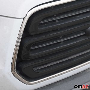 Ford Transit Grill Frame - Front - Omac - Gloss Silver - 2015-2020